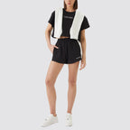 T-shirt donna cotone relaxed fit