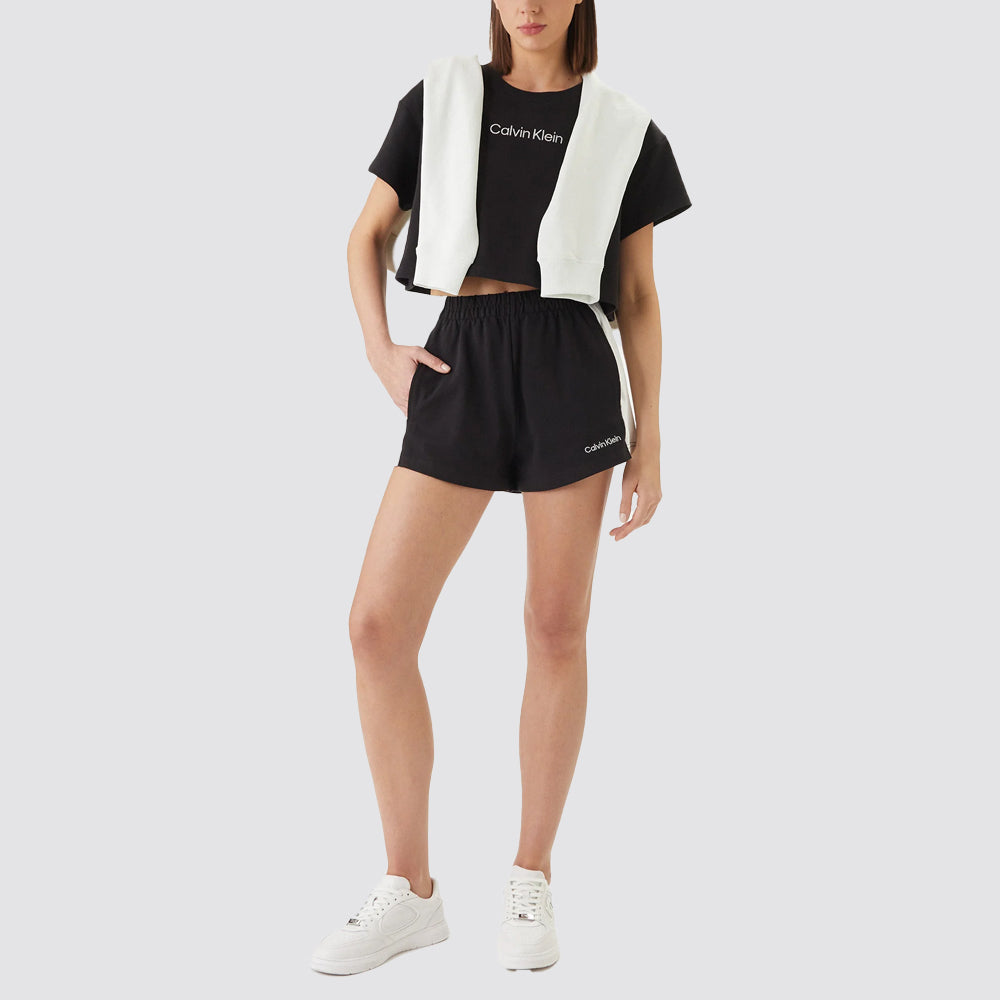 T-shirt donna cotone relaxed fit