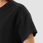 T-shirt donna cotone relaxed fit