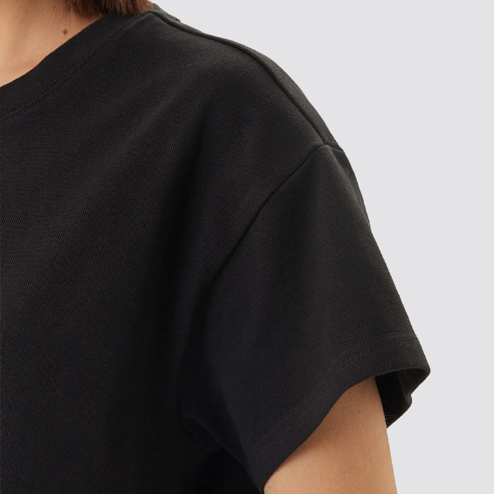 T-shirt donna cotone relaxed fit