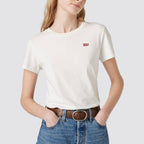 T-shirt donna levi's the perfect tee bianca