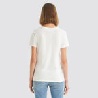 T-shirt donna levi's the perfect tee bianca