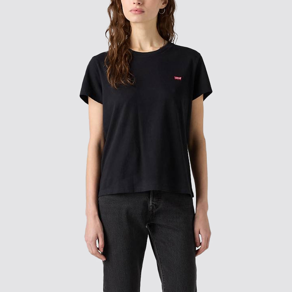 T-shirt donna levi's the perfect tee nera