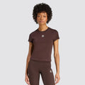 T-shirt donna manica corta essentials