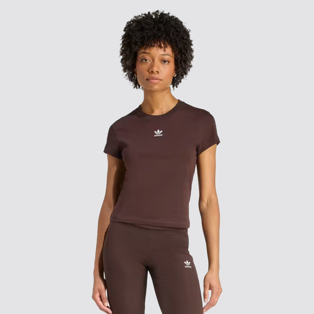 T-shirt donna manica corta essentials