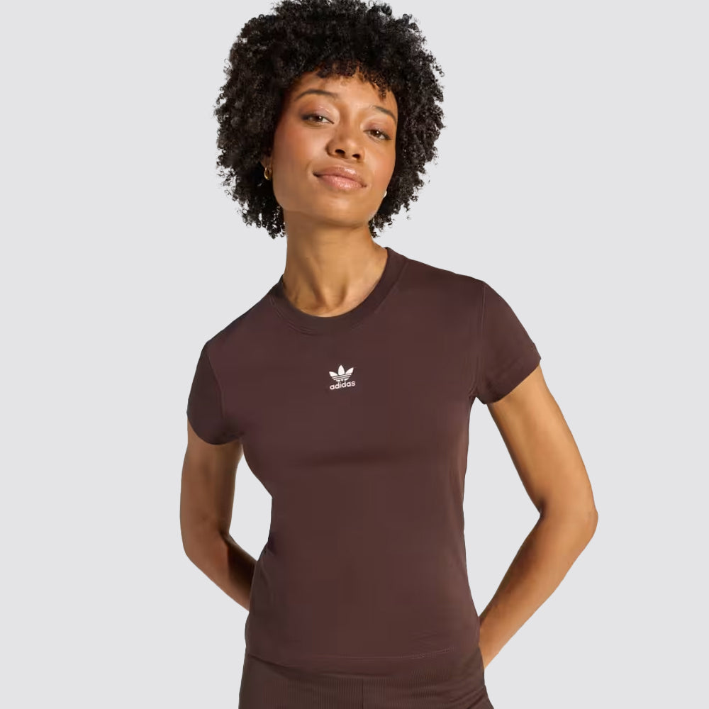 T-shirt donna manica corta essentials