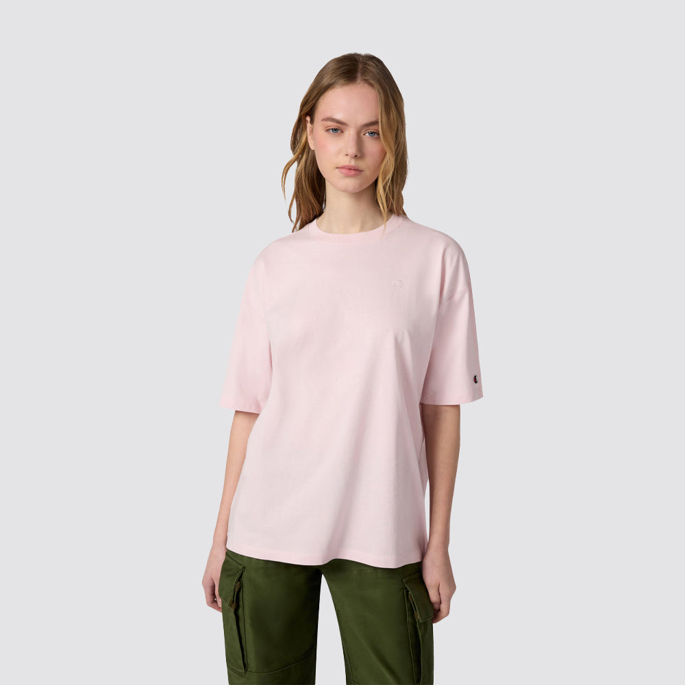 T-shirt donna manica corta girocollo