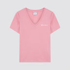 T shirt donna scollo v manica corta casual regular