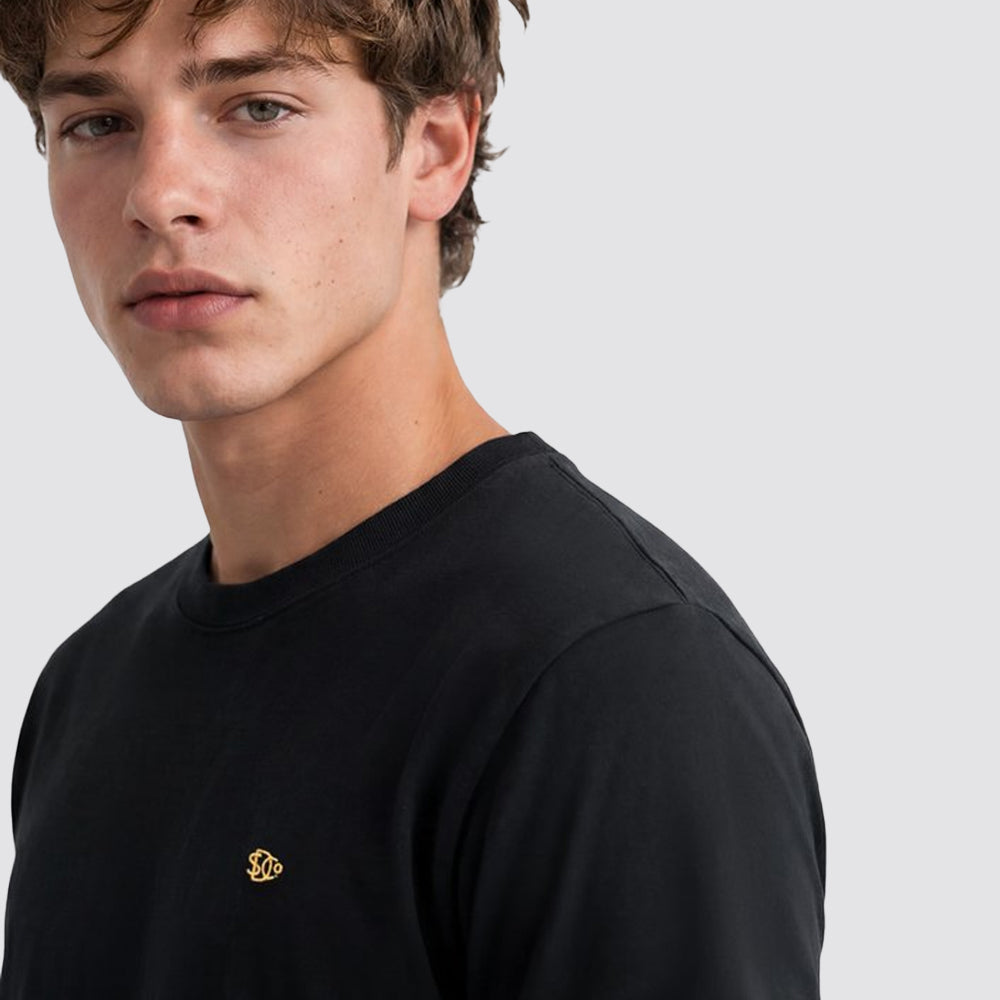 T-shirt essential sd&co superdry uomo con logo ricamato