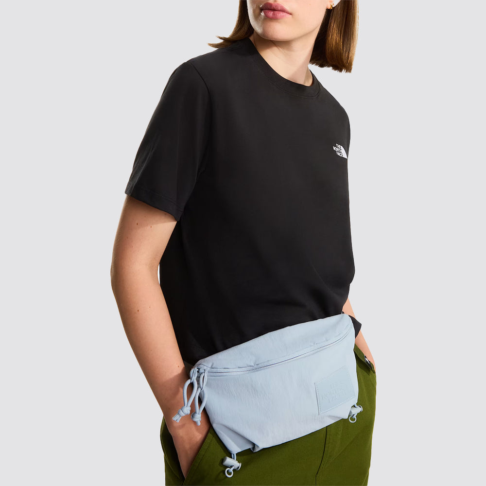 T-shirt evolution simple dome cropped relaxed da donna nero