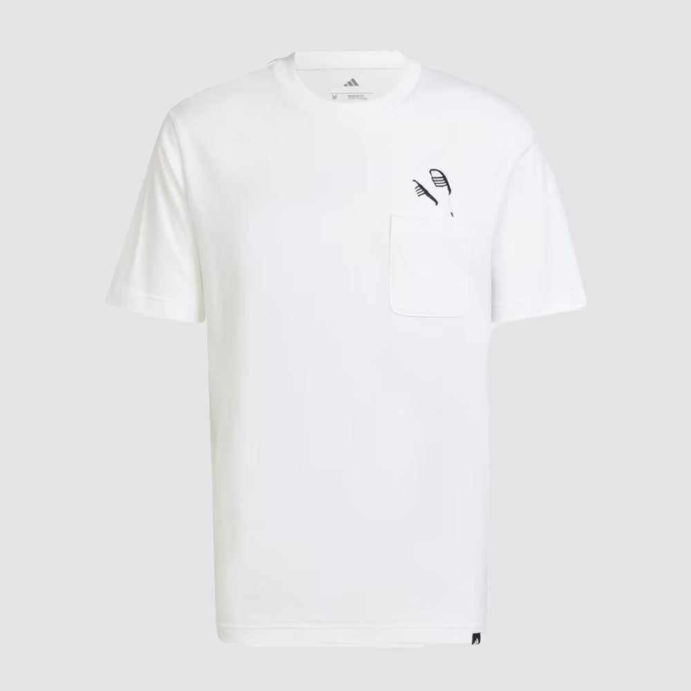 T-shirt lounge slides graphic pocket jc5282