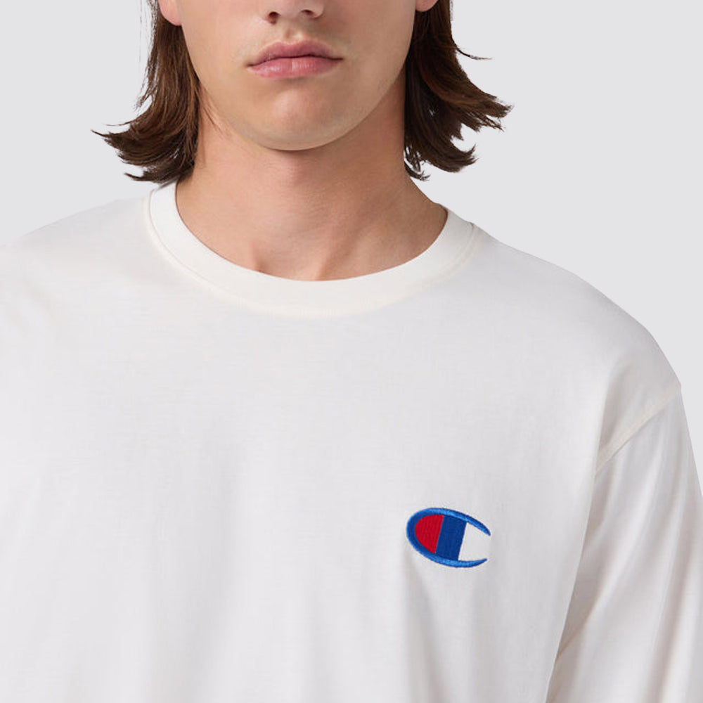 T shirt uomo champion academy girocollo manica lunga