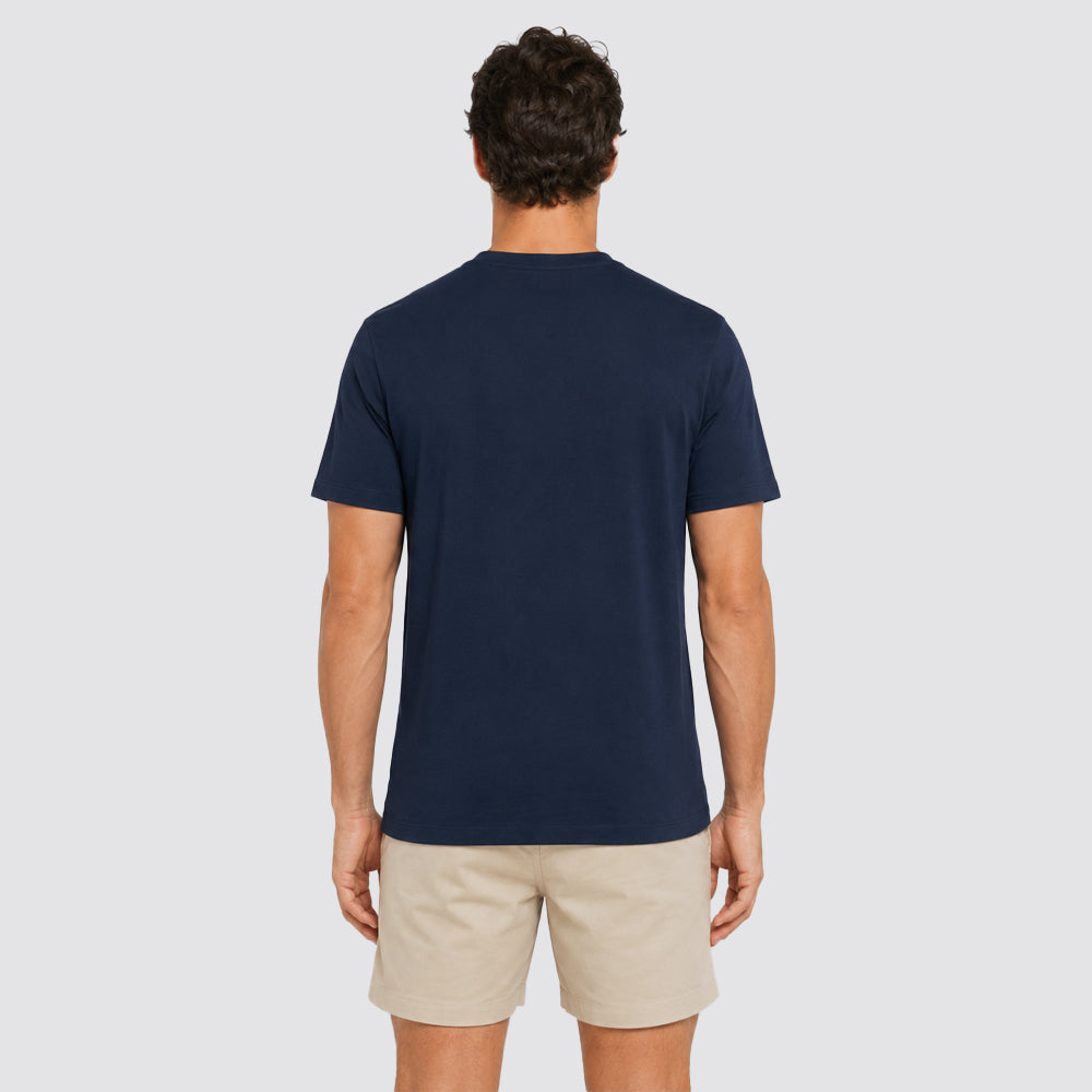 T-shirt uomo con taschino cotone