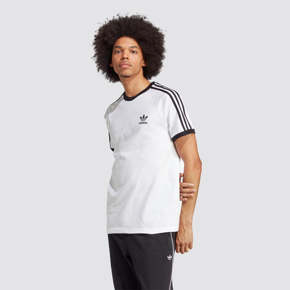 T-shirt uomo cotone 3 strisce girocollo