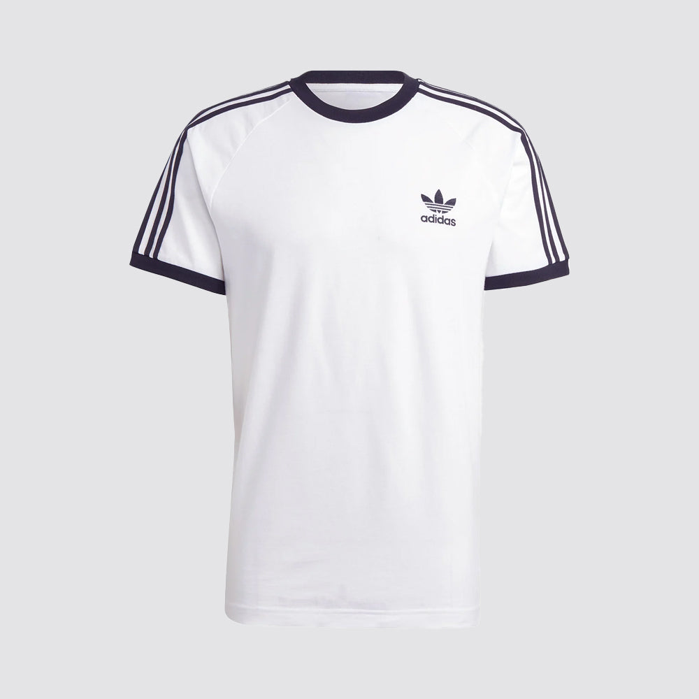T-shirt uomo cotone 3 strisce girocollo