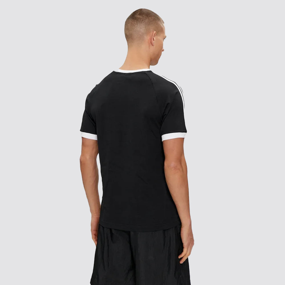 T-shirt uomo cotone 3 strisce girocollo