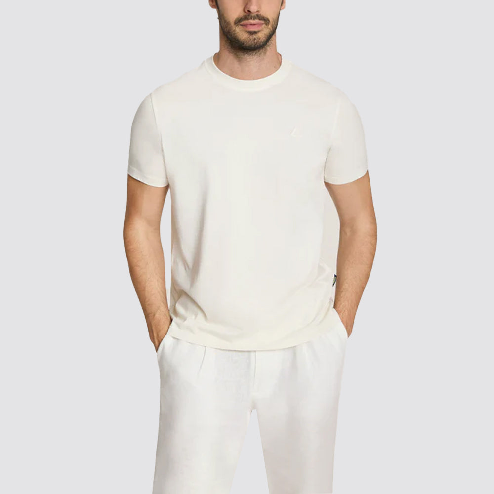 T-shirt uomo cotone basic tinto old