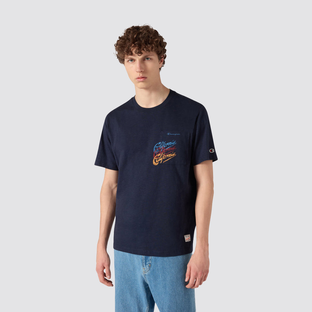 T-shirt uomo cotone stretch girocollo