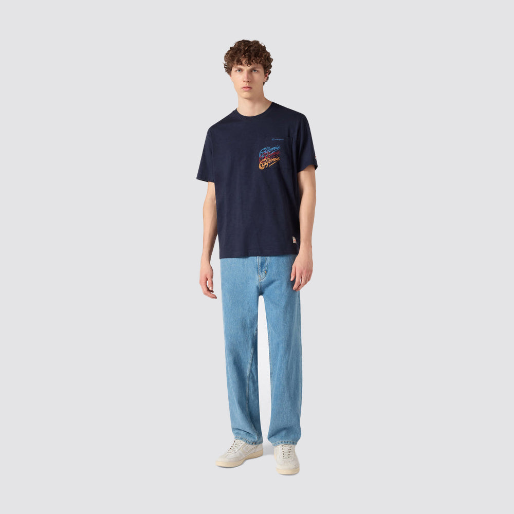T-shirt uomo cotone stretch girocollo