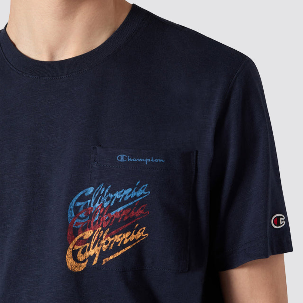 T-shirt uomo cotone stretch girocollo