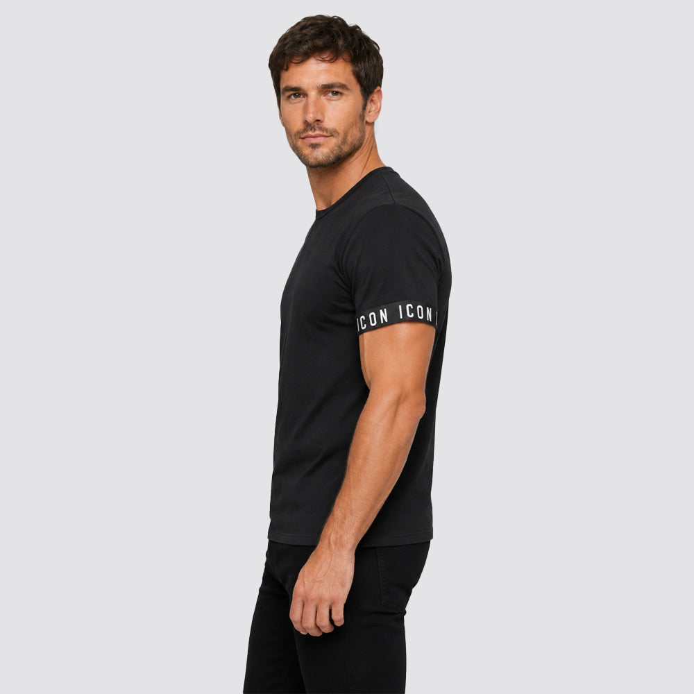 T-shirt uomo cotone stretch girocollo