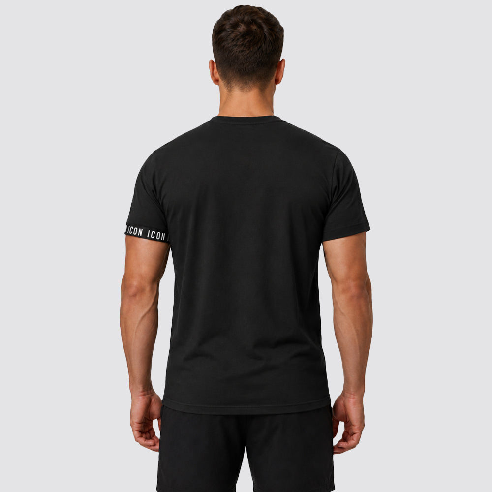 T-shirt uomo cotone stretch girocollo