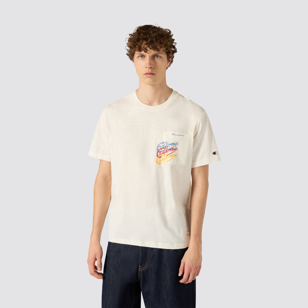 T-shirt uomo cotone stretch girocollo