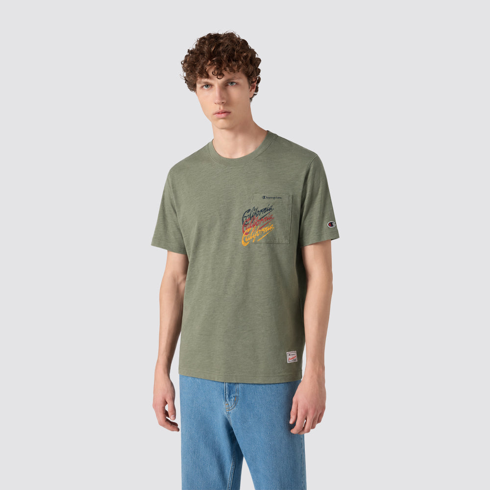 T-shirt uomo cotone stretch girocollo
