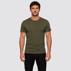 T-shirt uomo cotone stretch girocollo