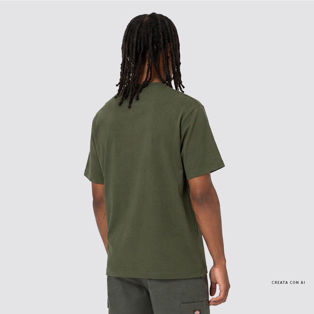 T-shirt uomo dickies luray con taschino