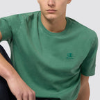 T-shirt uomo girocollo effetto slavato