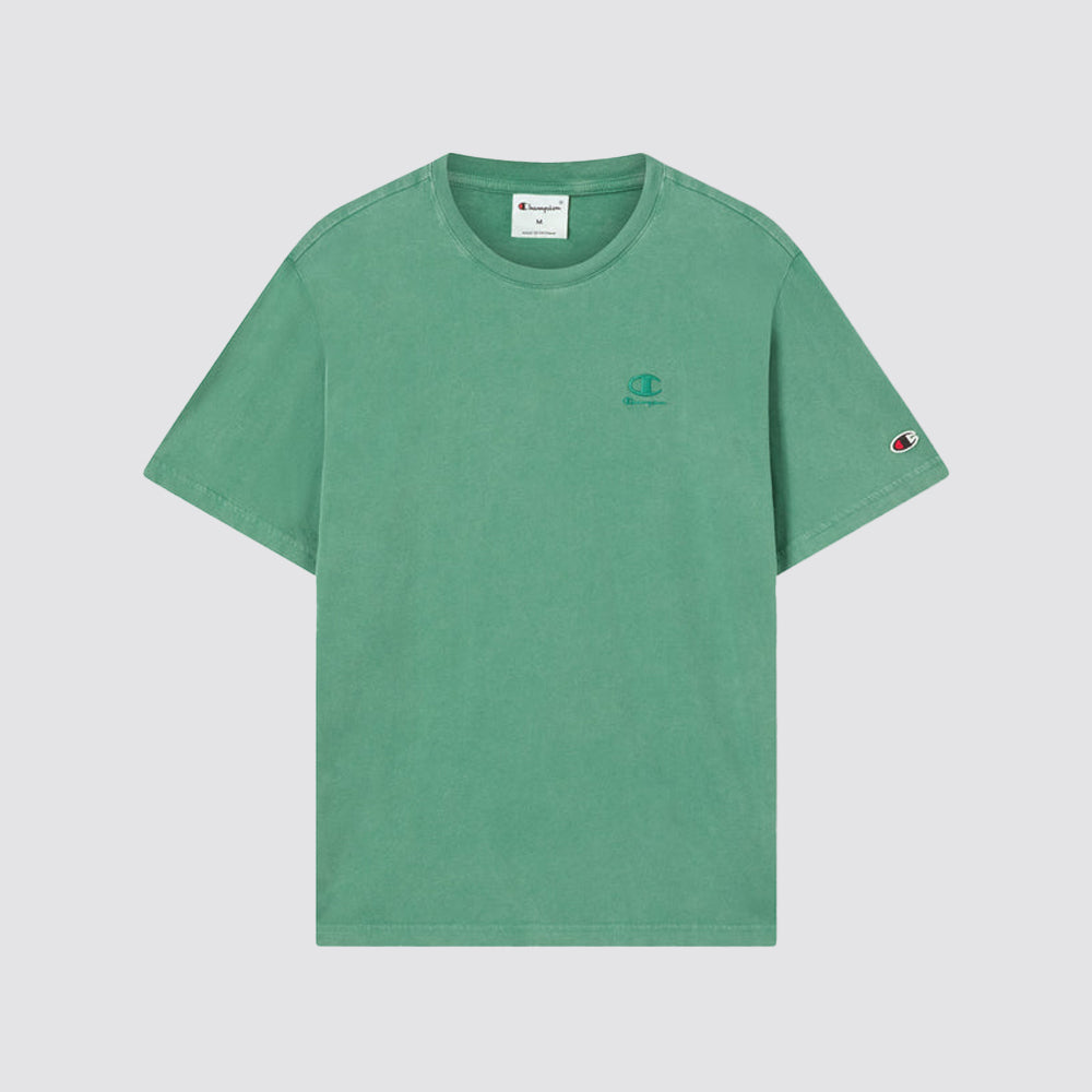 T-shirt uomo girocollo effetto slavato