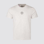 T shirt uomo girocollo logo frontale manica corta