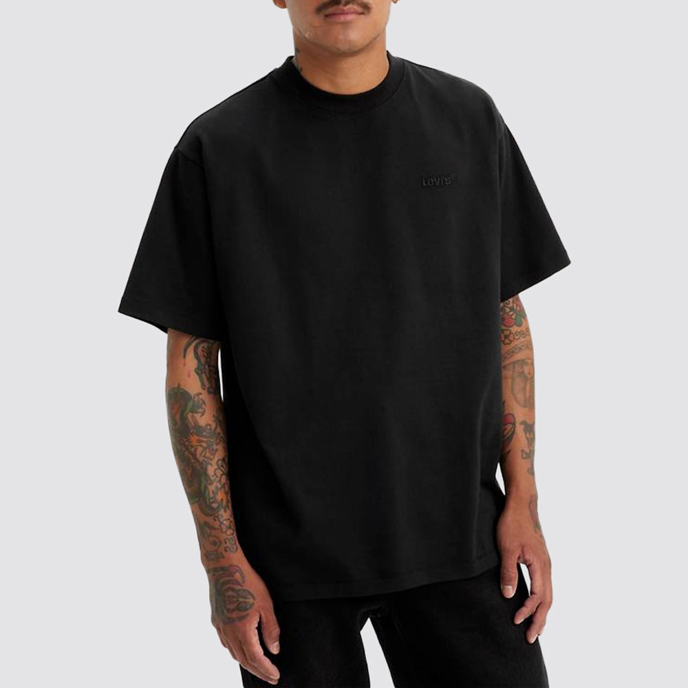 T-shirt uomo levi's red tab vintage nera