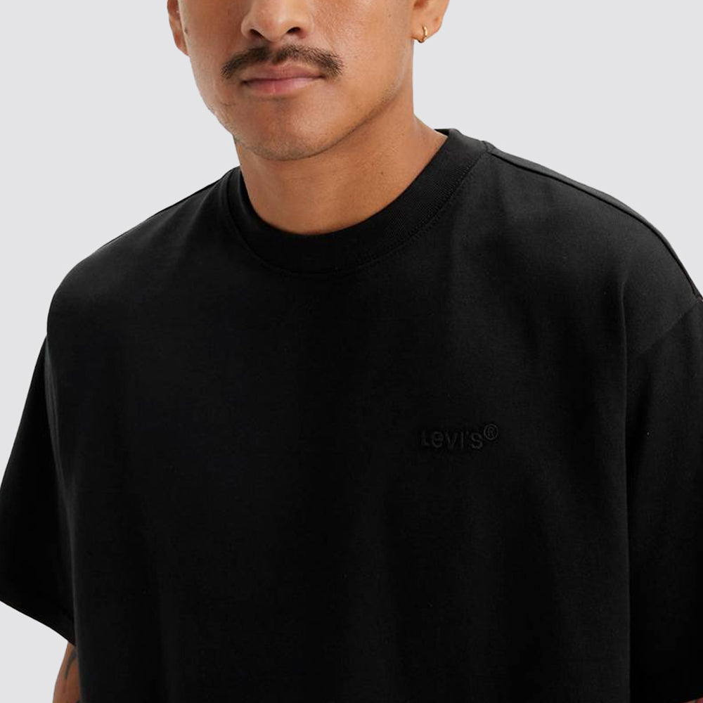T-shirt uomo levi's red tab vintage nera