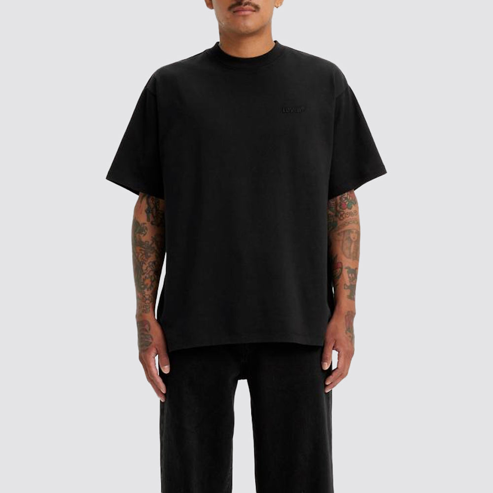 T-shirt uomo levi's red tab vintage nera