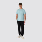 T shirt uomo logo frontale stile casual regular