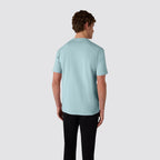 T shirt uomo logo frontale stile casual regular