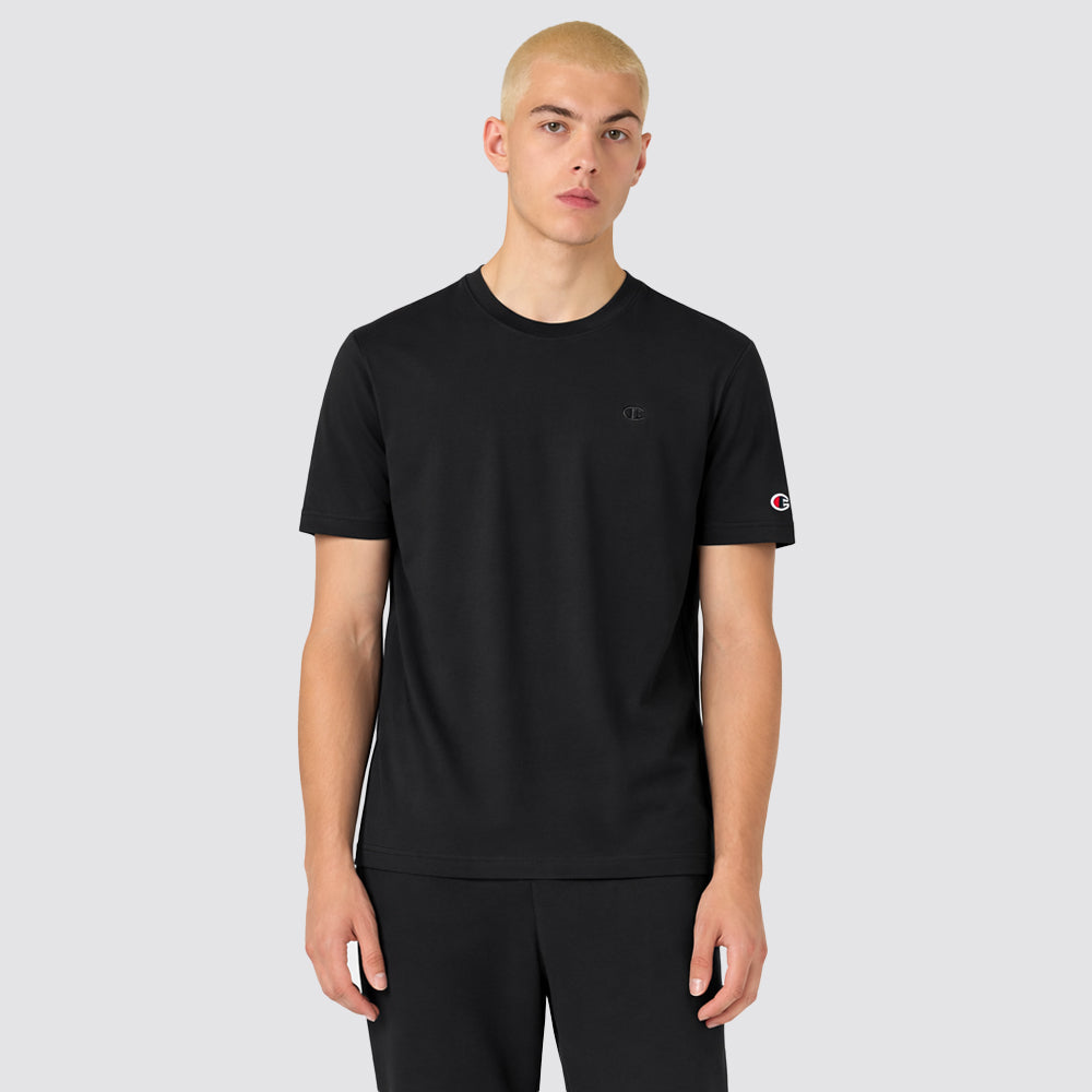T shirt uomo logo frontale stile casual regular