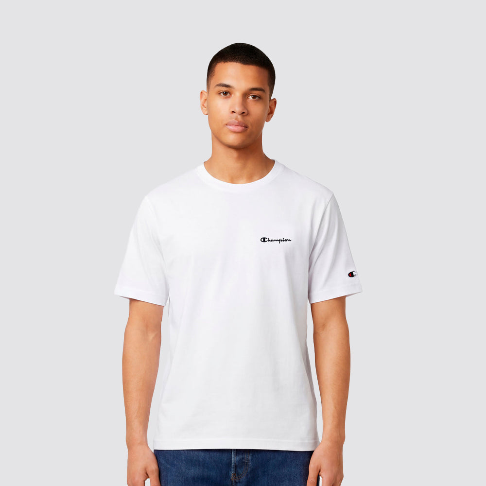 T-shirt uomo logo ricamato casual vestibilitÀ regular