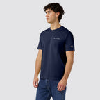 T-shirt uomo logo ricamato casual vestibilitÀ regular