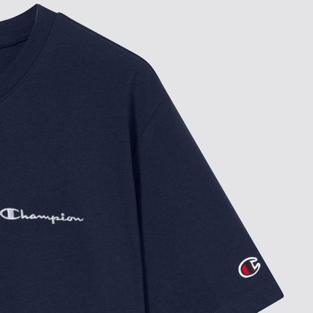 T-shirt uomo logo ricamato casual vestibilitÀ regular