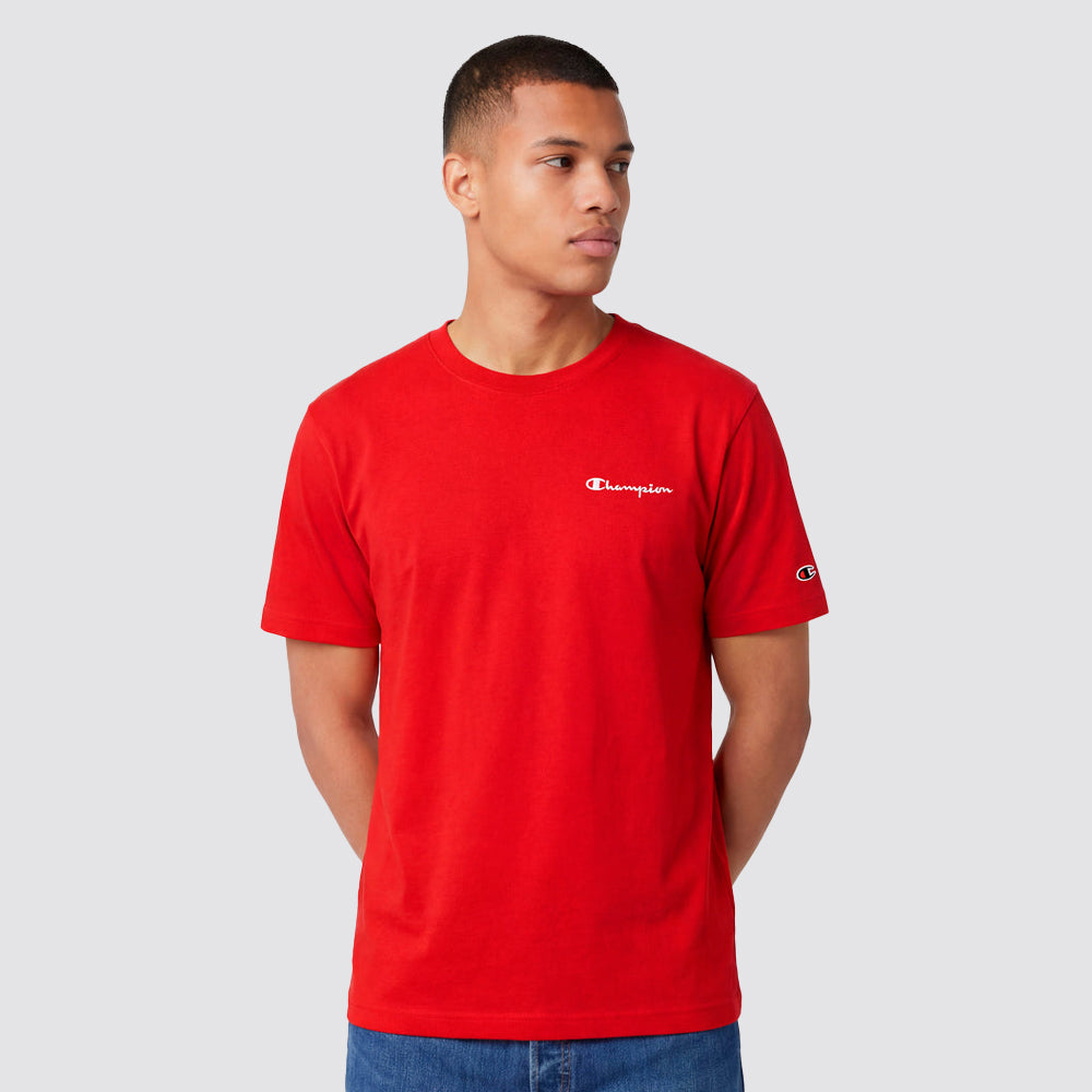 T-shirt uomo logo ricamato casual vestibilitÀ regular