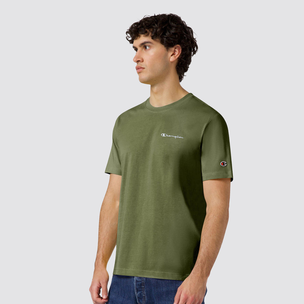 T-shirt uomo logo ricamato casual vestibilitÀ regular