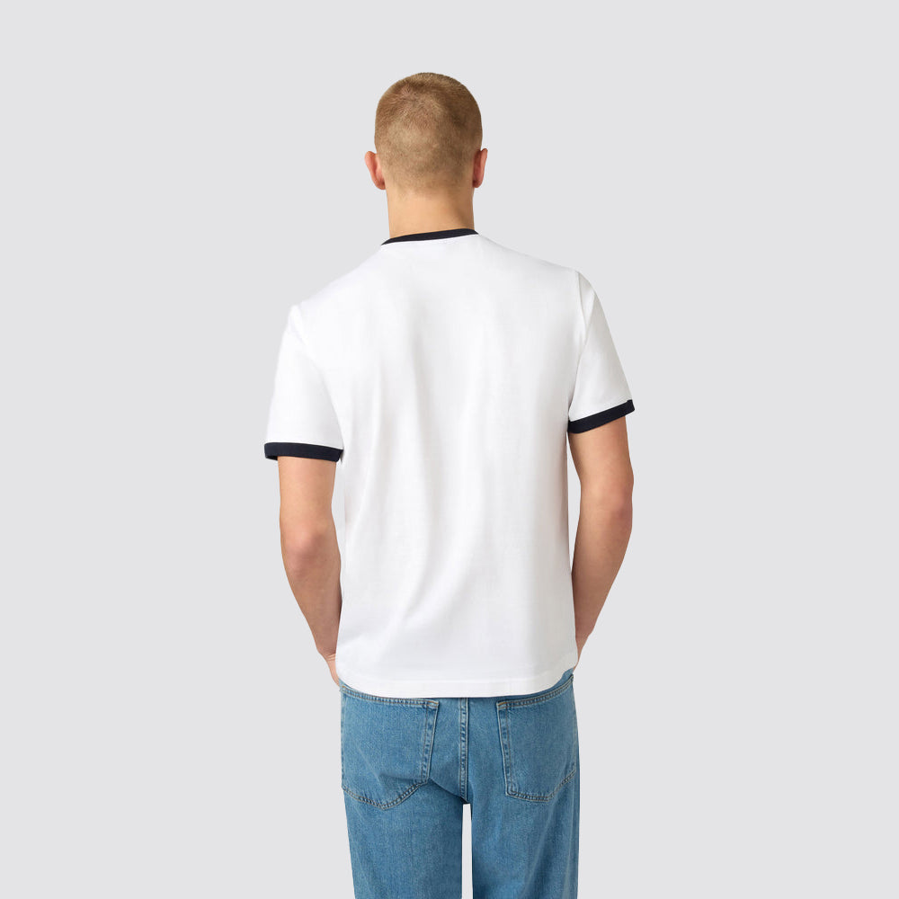 T-shirt uomo ringer contrast