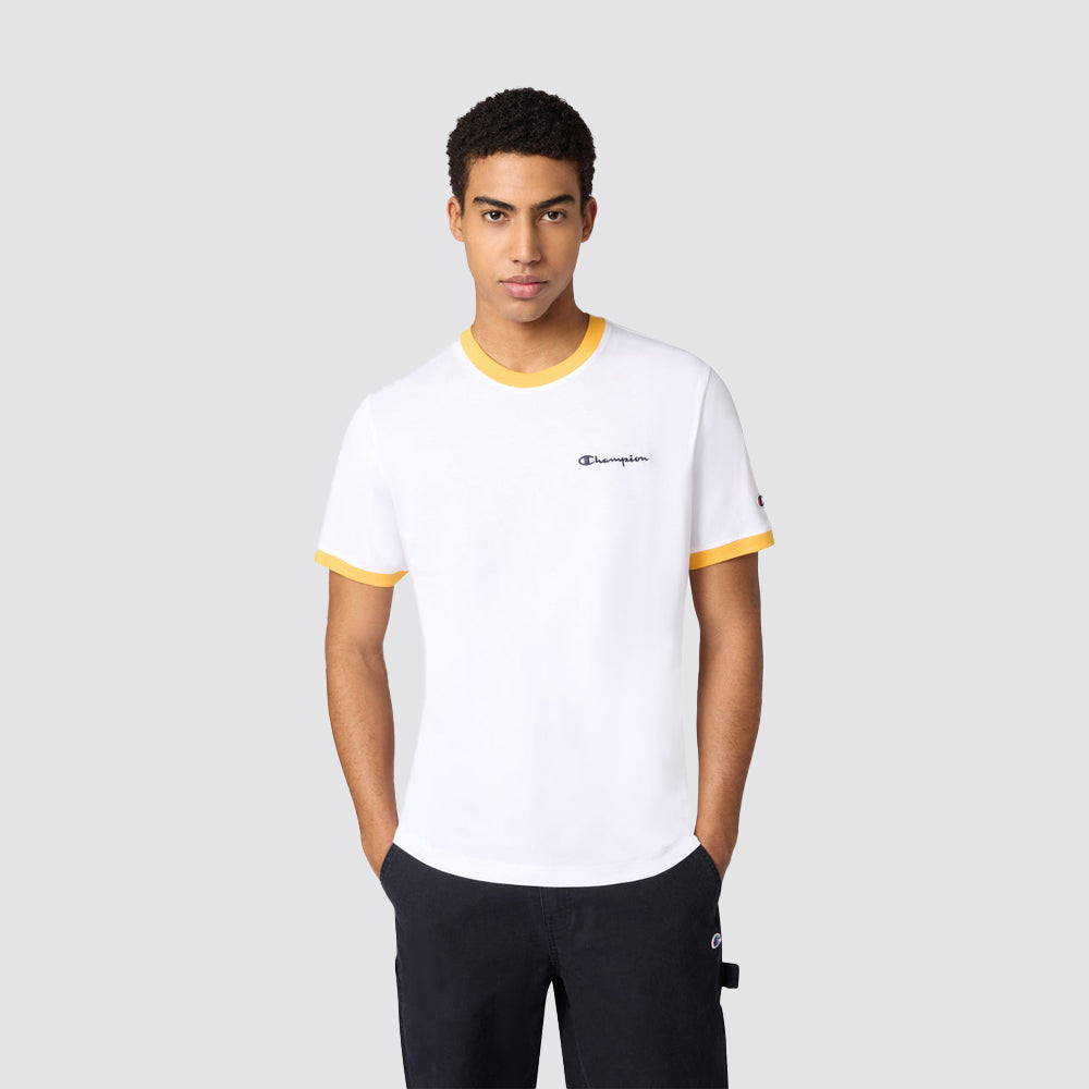 T-shirt uomo ringer contrast
