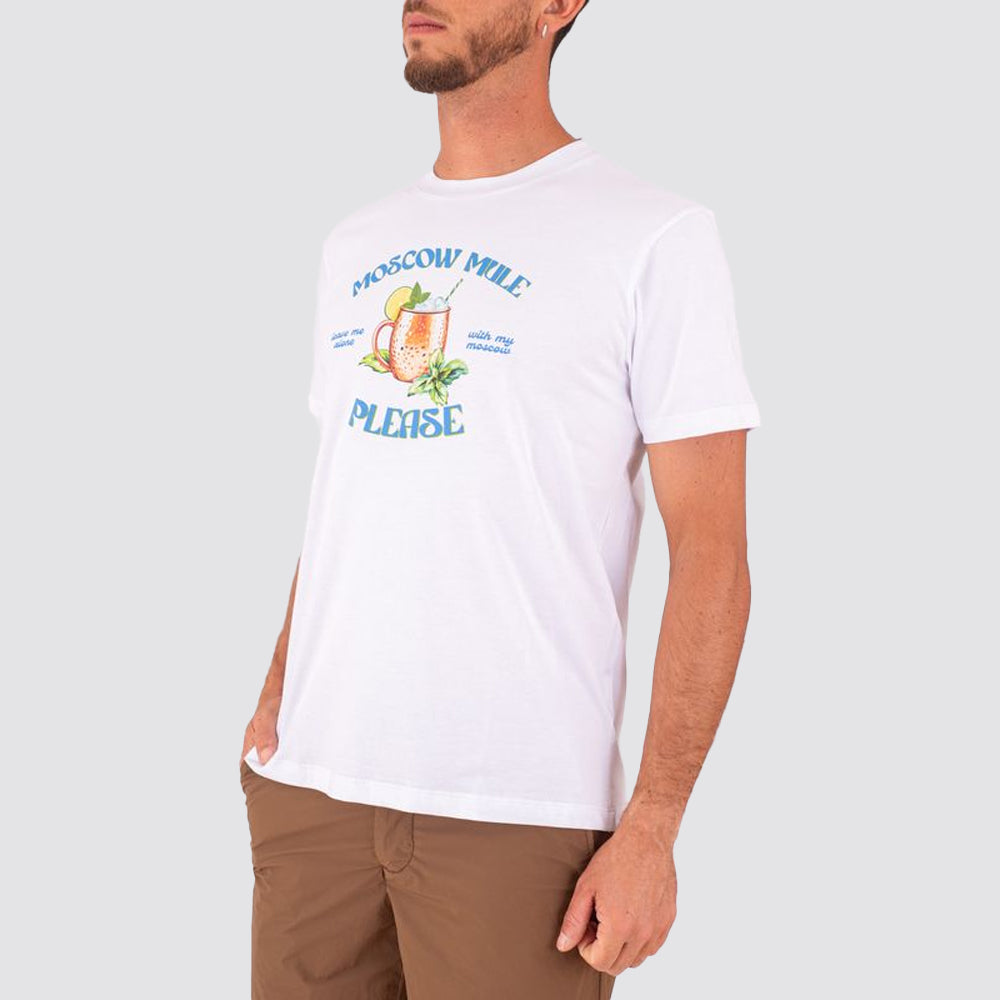 T-shirt uomo stampa moscow mule