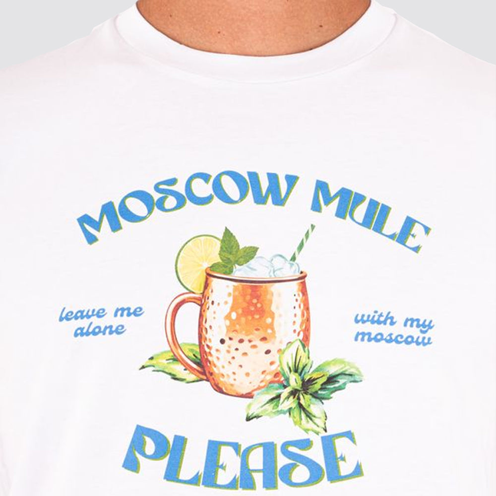 T-shirt uomo stampa moscow mule