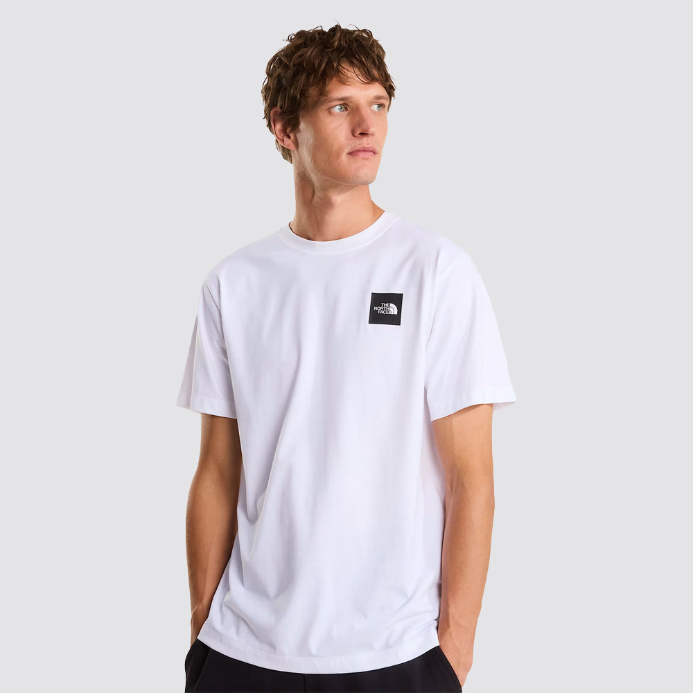T-shirt uomo the north face evolution box half dome bianca