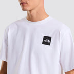 T-shirt uomo the north face evolution box half dome bianca